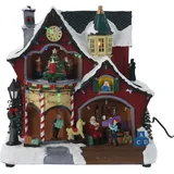 Home Styling Collection Bewegliche Weihnachtsszene Weihnachtsmann