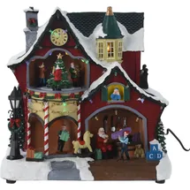 Home Styling Collection Bewegliche Weihnachtsszene Weihnachtsmann