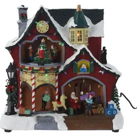 Home Styling Collection Bewegliche Weihnachtsszene Weihnachtsmann