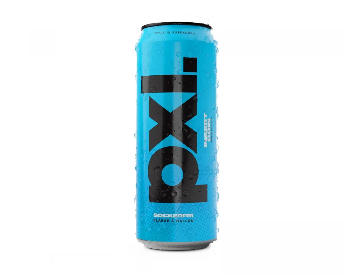PXL Energy Insert Coin 500ml (Blaubeere & Himbeere)