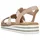 Rieker Sandale Herren Rosa 37