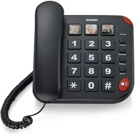 Brondi BRAVO 15, Telefon, Schwarz