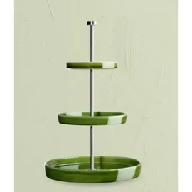 Asa Selection ASA Etagere GRANDE Keramik, rund, 41 cm, - Servieren, Etageren