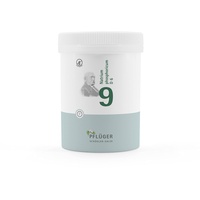PFLÜGER Schüßler Salze Nr. 9 Natrium phosphoricum D6 - 1000 Tabletten - Das Salz des Stoffwechsels - glutenfrei