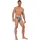 HOM Badeslip 1er Pack Blau/Weiß S