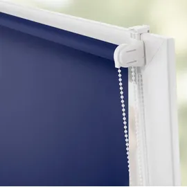Lichtblick Thermo-Rollo / Verdunkelungsrollo Klemmfix 70 x 150 cm blau