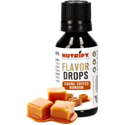 NUTRIFY Flavor Drops Karamell-Toffee- 5er VPE