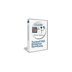 TurboCAD 3D Exterior Symbols Pack, English