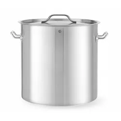 Hendi Kochtopf mit Deckel Budget Line 50 Liter aus Edelstahl