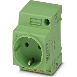 Phoenix Contact Schaltschrank-Steckdose EO-CF/PT/GN Grün (L x B) 60mm x 45mm