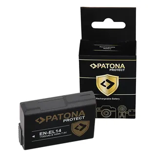 PATONA PROTECT Akku wie Nikon EN-EL14 (1100mAh)