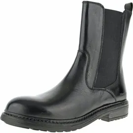 Marc O'Polo Marc OߴPolo Damen Chelsea Boots aus Leder mit höherem Schaft, Schwarz (Black), 37 - 37