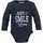 Kidsworld Starterpaket "8tlg. Baby-Set", Jungen, Gr. 50/56, blau (marine, weiß), Interlock, Obermaterial: 100% Baumwolle. Söckchen: 95% Baumwolle, 5% Elasthan. Bündchen: 95% Baumwolle, 5% Elasthan, Basic, KOB Set-Artikel Erstausstattungspaket, aus Bio-Baumwolle