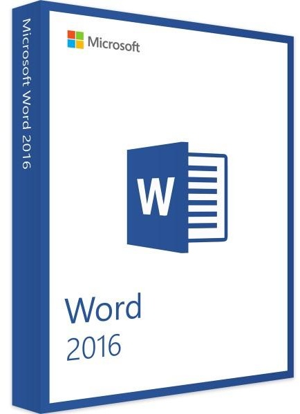 Microsoft Word 2016 - Produktschlüssel - Sofort-Download - Vollversion - 1 PC - Deutsch