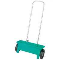 Greenmill GR0030 Streuwagen Universalstreuer 12L Fassungsvermögen, mit 18,5cm Rädern,