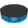 BESTWAY PVC-Abdeckplane schwarz Ø 493 cm