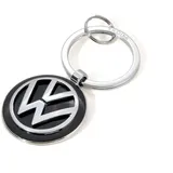 Troika Schlüsselanhänger VOLKSWAGEN KEYRING Schlüsselring Schwarz, Silber