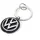 Troika Schlüsselanhänger VOLKSWAGEN KEYRING Schlüsselring Schwarz, Silber