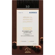 Korres Arganöl Haarcoloration 3.0 dark brown 145 ml