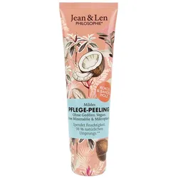 Jean&Len Pflege-Peeling Kokos/Sandelholz, Körperpeeling 125 ml 