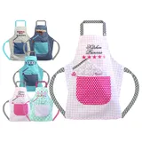 Emily ́s Check Kinderschürze + Topfhandschuh, 3-6 Jahre, Kitchen Princess