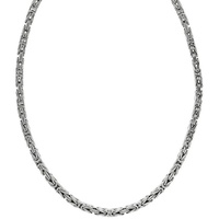 Firetti Kette ohne Anhänger »Schmuck Geschenk Silber 925 Halsschmuck Halskette Königskette«, 87379223-45 silberfarben