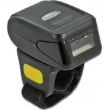 DeLock 90508 - Barcode-Scanner Ring, 1D/2D, 2,4 GHz oder Bluetooth, Kabelgebunden 1D und 2D mit