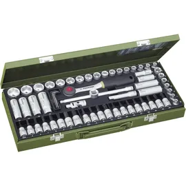 PROXXON Steckschlüsselsatz 3/8 Zoll 65-tlg.