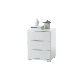 Sconto Nachtschrank NAKO 46 x 42 x 61 cm Weiß