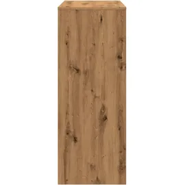 vidaXL Bartisch mit Regal Artisan-Eiche 90x40x103,5 cm Holzwerkstoff