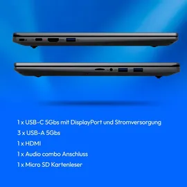 Medion Avantum 14 E1e Intel Celeron N4500 8 GB RAM 128 GB Flash Win11 Home S-Modus MD600036