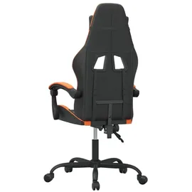 vidaXL Gaming-Stuhl Drehbar Schwarz und Orange