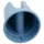 KHW Balkonkasten Flowerclip 27 x 27,5 cm Blau