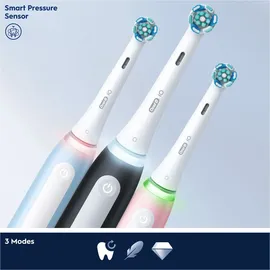 Oral-B  iO Series 3 Duopack Matt Black + 2. Handstück Ice Blue + Reiseetui