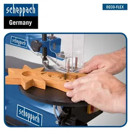 SCHEPPACH Dekupiersäge SET 64 tlg Werkzeugset 60 Sägeblätter DECO-FLEX |