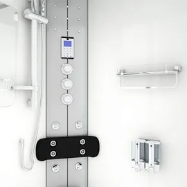 AcquaVapore Duschkabine Dusche D46-00M1 80x80 cm ohne 2K Scheiben Versiegelung