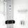 AcquaVapore Duschkabine Dusche D46-00M1 80x80 cm ohne 2K Scheiben Versiegelung