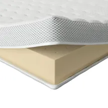 AM Qualitätsmatratzen Premium Latex Topper RG65 Made in Germany mit Naturlatex 180x200cm
