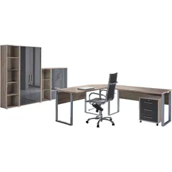 Büro Office Edition Set 4 Sonoma Eiche/Anthrazit