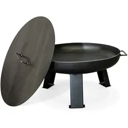 SOUK ONE Deckel für Feuerschale Ø 80 cm - Deckel für Feuerschalen, Terrasse und Balkon