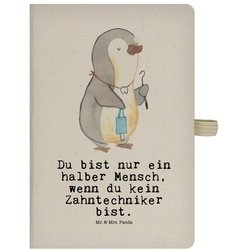 Mr. & Mrs. Panda Notizbuch Zahntechniker mit Herz – Transparent – Geschenk, Abschied, Skizzenbuc Mr. & Mrs. Panda