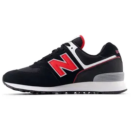 New Balance 574 Herren Black/NB White 41,5