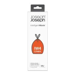 Joseph Joseph Müllbeutel, 50 Liter 30027 , 1 Packung = 20 Beutel, Farbe: Schwarz