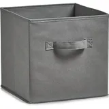 Zeller Aufbewahrungsbox 26 x 26 x 26 cm 1-tlg. grau
