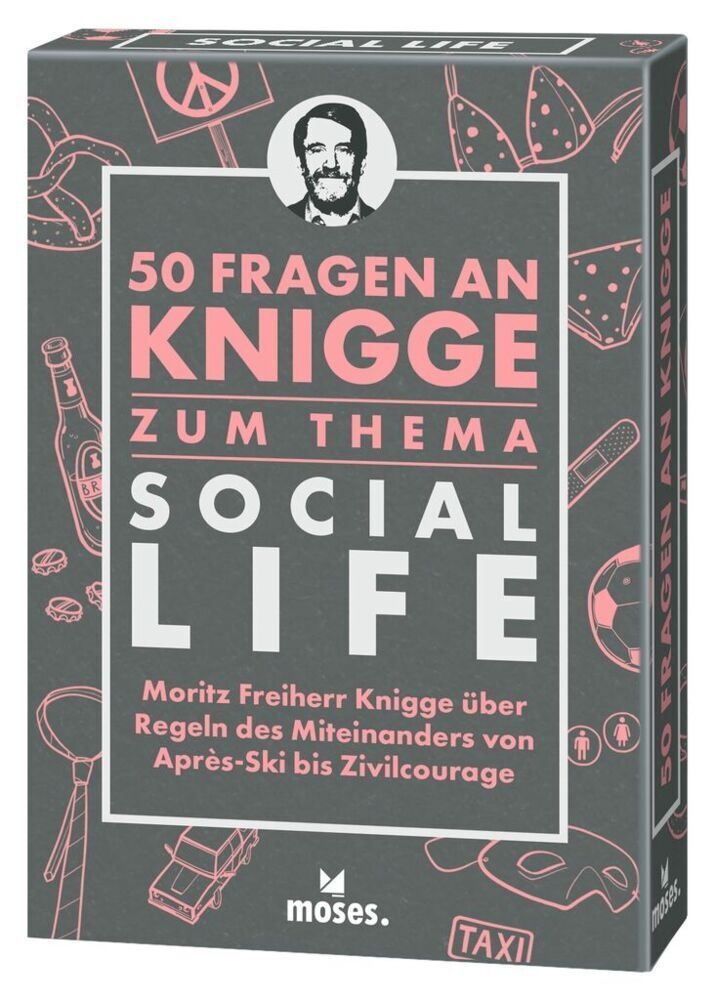 50 Fragen An Knigge / 50 Fragen An Knigge Zum Thema Social Life - Moritz Freiherr Knigge  Michael Schellberg  Kajo Titus Strauch  Gebunden