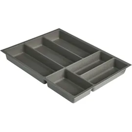 Nobilia Besteckeinsatz 45 x 4,9 x 50 cm Schieferfarben