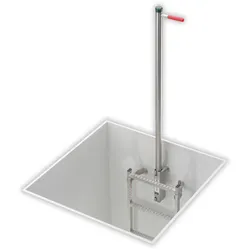 Hailo Einholm- Einstiegshilfe versenkbar 44x44mm Stahl verzinkt 1.0037/ASTM A36