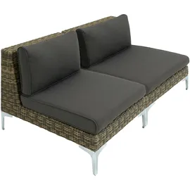 Tectake Modulares Rattanset Villanova kein Aufbau