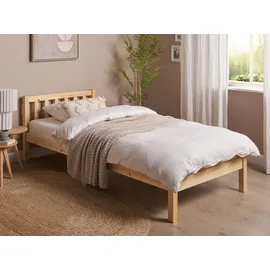 Beliani Florac 90 x 200 cm Hellbraun