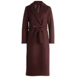 Zero Damen Mantel Wolloptik mit Bindegürtel 44, Palazzo - 44